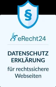 eRecht24 Datenschutz-Siegel