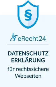 eRecht24 Datenschutz-Siegel