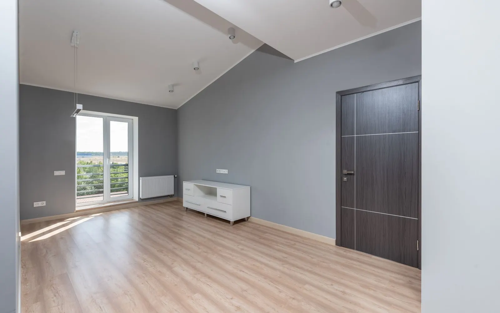 Leergeräumte Wohnung nach einer Auflösung